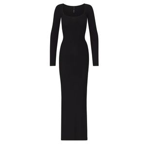 Skims Soft Lounge Long Sleeve Dress